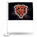 Rico Industries NFL Chicago Bears - Blue & Orange Car Flag with included Pole 16 x 19.5-