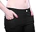 Enimay Women's Colored Jean Look Jeggings Tights Spandex Leggings Yoga Pants Black Large