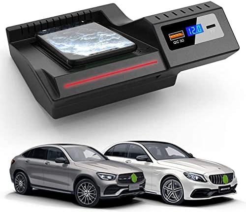 Car Wireless Charger for Mercedes-Benz C-Class GLC 2020 2019 2018