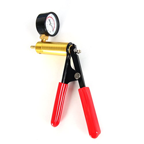Copap 16PCS Brake Bleeder & Vacuum Pump Test Tuner Tool Kit Hand Held Vacuum Gauge for Car & Truck - Thumbnail 2