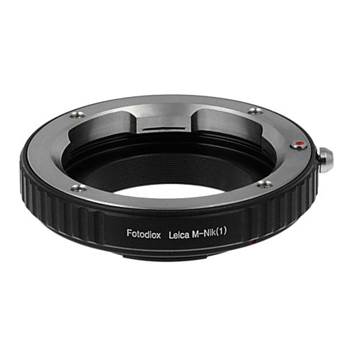 Fotodiox Lens Mount Adapter - Leica M Rangefinder Lens to Nikon 1-Series Mirrorless Camera Body
