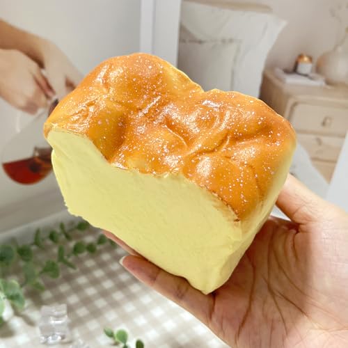 Bread Squeeze Squishy Toy，Slow Rising Squishy， Dumpling Stress Balls，PU Materia Fidget Toy for Office or Party Favor