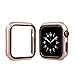 top4cus Environmental PC Slim Lightweight Electroplated Protective Iwatch Case Protector Bumper Compatible Apple Watch Series 5 Series 4 Series 3 Series 1 Series 2 (Champagne Gold, 42mm)