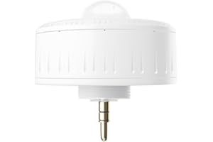 G GJIA Ceiling Sensor PIR Occupancy Motion Detector for JC LGL LED Linear High Bay Light, 40FT Ceiling & 50FT Wall Mount Detection Diameter, Commercial Grade