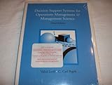 Decision Support Systems for Operations Management and Management Science, Lofti, Vahid and Pegels, C. Carl, 0256115591
