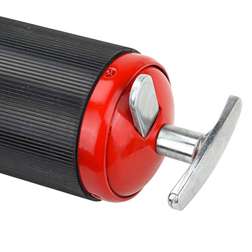 Motovecor Grease Gun, Heavy Duty Professional Premium Pistol 18 Inch Flex Hose, 6000 PSI 14.5 Oz 400cc Black & Red (Red(Upgrade)) - Thumbnail 3