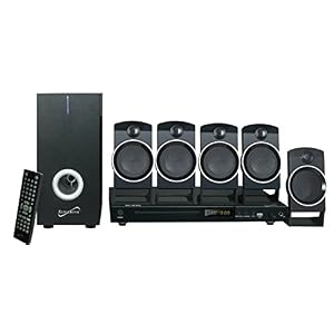 Supersonic SC37HT 5.1 Channel DVD Home Theater System (Renewed)