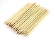 50 pcs Wood Stick Nail Art Orange Cuticle Pusher Remover