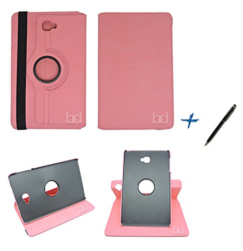 Capa Case Galaxy Tab A Note - 10.1´ P580 / P585 Giratória / Caneta Touch (Rosa)