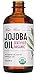 Jojoba Oil, USDA Certified Organic, 100% Pure, Cold Pressed, Unrefined. Revitalizes Hair & Gives Skin a Radiant Youthful Look. Great treatment for Face, Lips, Cuticles, Stretch Marks