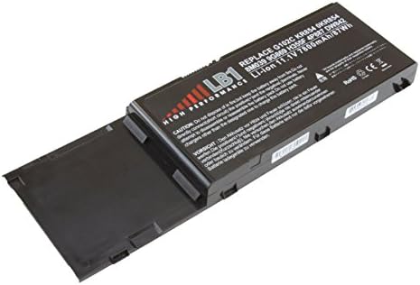 LB1 High Performance battery for Dell Precision M6500 Laptop Notebook Computer for Dell 4P887 - 9 Cells 18 Months Warranty