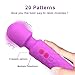 Magic Wand Massager usb Electric Massager Handheld Electric Mini Small Wand Massager For Silent Quiet Waterproof Massager Vibrating Wand Powerful Vibration Cordless Back Foot Massager