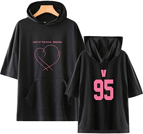Women's Kpop BTS Hoodie T-Shirt Bangtan Boys BTS Map of The Soul Persona Suga Jin Jimin Jung Kook J-Hope Rap-Monster V New Album Shirt
