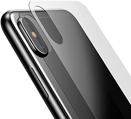 Matacull rgy-asfsdg iPhone X Back Screen Protector, 0.3 Mm Ultra Thin Back Glass Film For iPhone X Anti Scratch Fingerprint Resistant - Clear