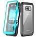 Singdo Samsung Galaxy S8 Case, Built-in Screen Protector Cover 360 Degree Protection Rugged Clear Bumper Case for Samsung Galaxy S8 (Teal)