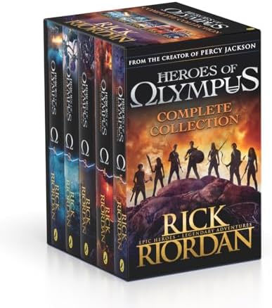 Amazon.com: The Heroes of Olympus Paperback Boxed Set