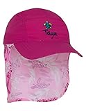 Tuga Girls UPF 50+ Flap Hats (UV Sun Protective)