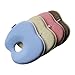 Mittagong Infant Headrest Prevent Flat Round Memory Foam Baby Pillow,Blue