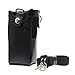 TENQ Hard Leather Holster Handsfree Case with Belt Clip for Motorola GP680 GP360 GP380 MTX8250 GP340 GP380 HT750 HT1250