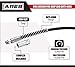 ARES 71043-24-inch Grease Gun Flex Hose - Working Pressure of 4,500 PSI and Burst Pressure of 10,000 PSI - Coil Spring Provides Non-Slip Grip and Prevents Kinking - Standard Coupler Included