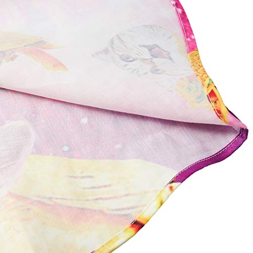 TUONROAD Shirt Mens Taco Cat 3D Printed Ugly Shirt Short Sleeve Casual Tropical Holiday Hawaiian Shirt Retro Button Dowm Funky Shirt M