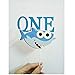 GmakCeder Shark ONE Birthday Cake Topper for Baby shark 1st First Birthday Boy
