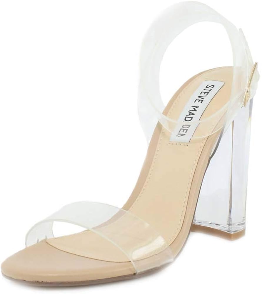 camille clear sandal steve madden