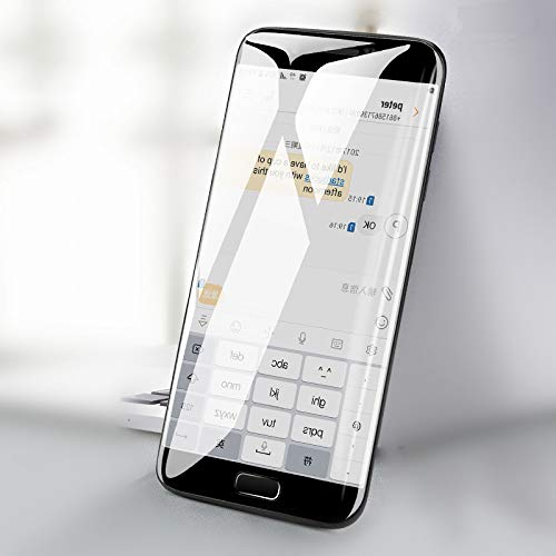 XinWDg Full Cover Tempered Glass for Samsung Galaxy A8 Plus 2018 A3 A5 A7 2017 Screen Protector for Samsung J4 J6 J8 2018 A5 A7 J7 Net,Black,J7 Duo