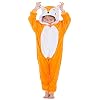 Amenxi Kinderpyjama’s uniseks meisjes jongens pyjama cartoon fleece losse casual eenhoorn jumpsuit overall cosplay…