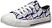 FOCO Womens NFL Low Top Repeat Print Canvas Shoes