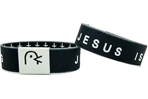TERRIPETS Yappy Daily Bible Verse Bracelet-Stretchable Stretchy Bracelet-Religious Wearable Bracelets with NFC Scan Elastic -Inspirational Wristbands Bracelets -Jesus Faith Scripture Bracelets for Men and Women