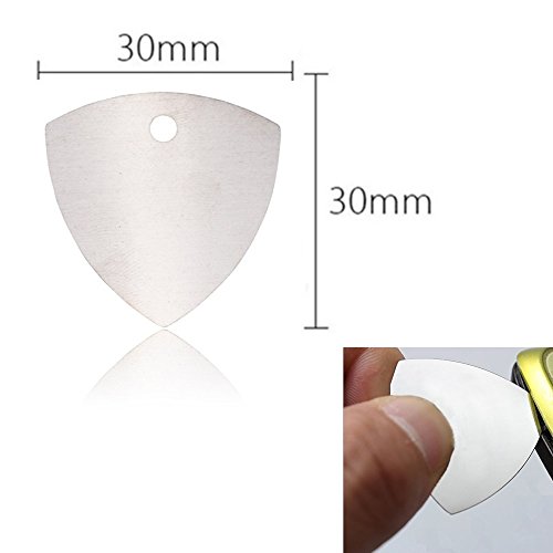 Fixinus 40 Pieces Triangle Security Opening Pry Tool Mixed Multitool Set for iPhone Mobile Phone iPad Laptop PC LCD Screen Case Guitar Picks - Thumbnail 2