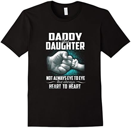 Mens Daddy daughter not always eye to eye  XL Black