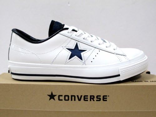 Amazon コンバース 限定モデル ワンスター ワンスター J Ox ホワイト ネイビー One Star J Ox White Navyk メンズ レディース スニーカー Converse コンバース スニーカー