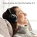 Active Noise Cancelling Headphones, iTeknic Over Ear Bluetooth Headphones Bluetooth 5.0 Wireless Headset Hi-Fi Stereo Sound,Quick Charge,15-20 Hours Playtime, Bulit-in Mic for Android iOSthumb 3
