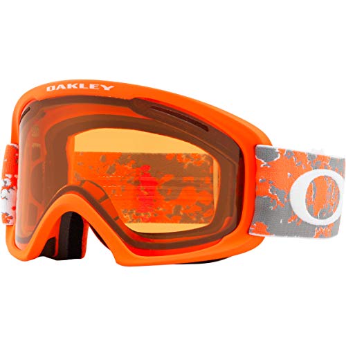 Oakley O Frame 2.0 Asian Fit Snow Goggle, Arctic Fracture Orange, Large