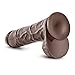 Eden Adult Sex Toys - 11.5 Inch Long Thrusting BBC Dildo - Ultra-Realistic, SkinLike Huge Thick Cock with Strong Suction Cup- Body Safe, Fragrance-Free PVC - Big Black Dildo for Luxurious Sensual Play
