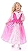 Little Adventures Sleeping Beauty Princess Dress Up Costume (Large Age 5-7) - Machine Washable Child Pretend Play and Party Dress with No Glitter