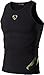 jeansian Mens Sport Sleeveless Tee Shirt Beach Tank Tops Tanktops Fitness Workout Vest LSL3306_Black_M