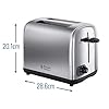Russell-Hobbs-24080-Adventure-Two-Slice-Toaster-Stainless-Steel-2-Slice-Brushed-and-Polished Russell Hobbs 24080 Adventure Two Slice Toaster, Stainless Steel, 2 Slice, Brushed and Polished