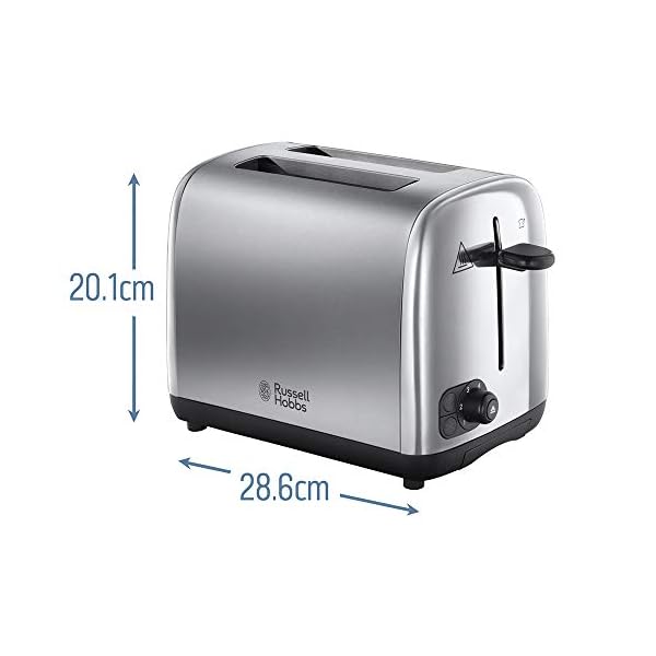 Russell-Hobbs-24080-Adventure-Two-Slice-Toaster-Stainless-Steel-2-Slice-Brushed-and-Polished Russell Hobbs 24080 Adventure Two Slice Toaster, Stainless Steel, 2 Slice, Brushed and Polished