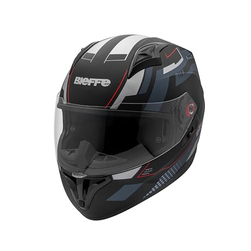 Capacete Masculino Bieffe B40 Essence Preto Moto Óculos