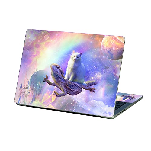 MightySkins Skin Compatible with Apple MacBook Pro 14” (2021) - Cat Lizard Fant…