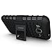 Samsung Galaxy Core Prime Case - Tough Rugged Dual Layer Protective Case with Kickstand for Samsung Galaxy Core Prime G360 / Prevail LTE - Black