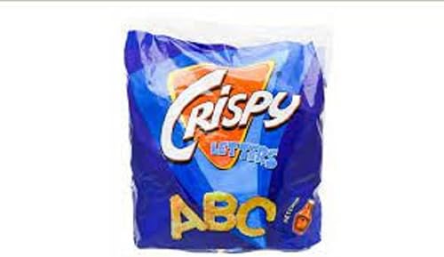Crispy Letters Chips with Ketchup Flavour, 23 X 12g - Pack of 1 price ...