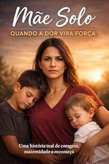 Livro Mãe Solo — Quando a Dor Vira Força: Uma história real de coragem, recomeço e amor pelos filhos