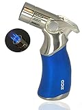 Zico Torch Quad Jet Flame Butane Torch Cigar Lighter 4 colors available (Blue)