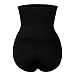 Womens High Waist C-Section Recovery Slimming Underwear Tummy Control Panties; Black; Small