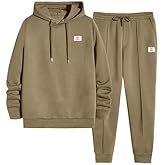 JMIERR Men's Tracksuit & Joggers 2 Piece Outfits Sweatpants Sweatsuit Set Sweatshirt Hoodies