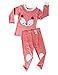 UniFriend Boy's Girl's Pajamas Set For Toddler 100% Cotton 2 Piece PJS Loungewear